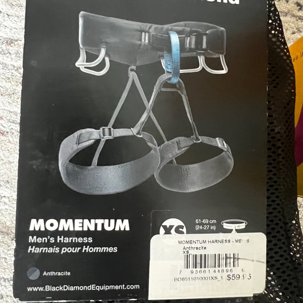 NEW Climbing Bundle :La Sportiva TarantuLace & Black Diamond Momentum Harness - Picture 7 of 8
